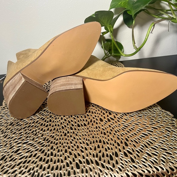 Heeled Suede Ankle Boots - Picture 3 of 5